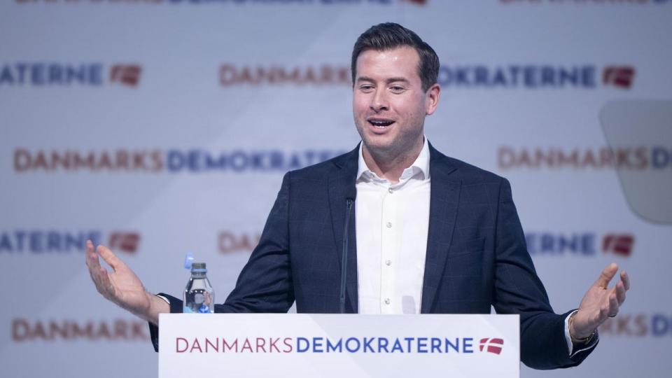 Kristoffer Storm sidder i Europa-Parlamentet for Danmarksdemokraterne.