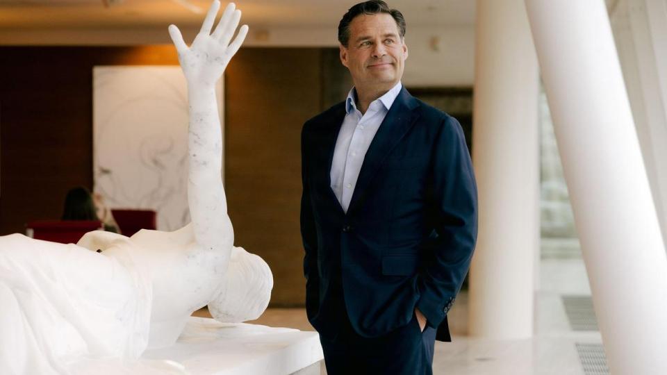 Kim Fournais var i 1992 medstifter af Saxo Bank, men har nu solgt alle sine aktier.