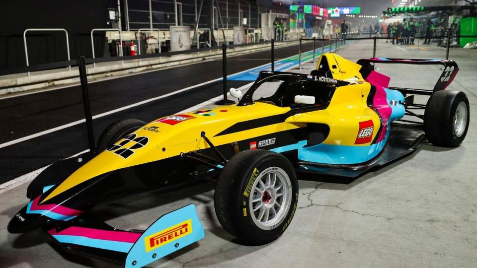 Lego er blevet sponsor i F1 Academy.