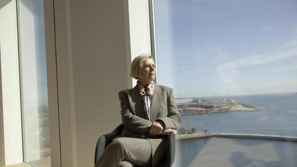 Charlotte Boline Jepsen, ledende partner i CIP Foundation, på selskabets kontor i Nordhavn i København.