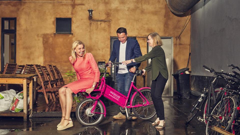 Både Jette Rosa og Edmont Ala havde svært ved at få øje på det match, som administrerende direktør Charlotte Skovgaard så i dem. 