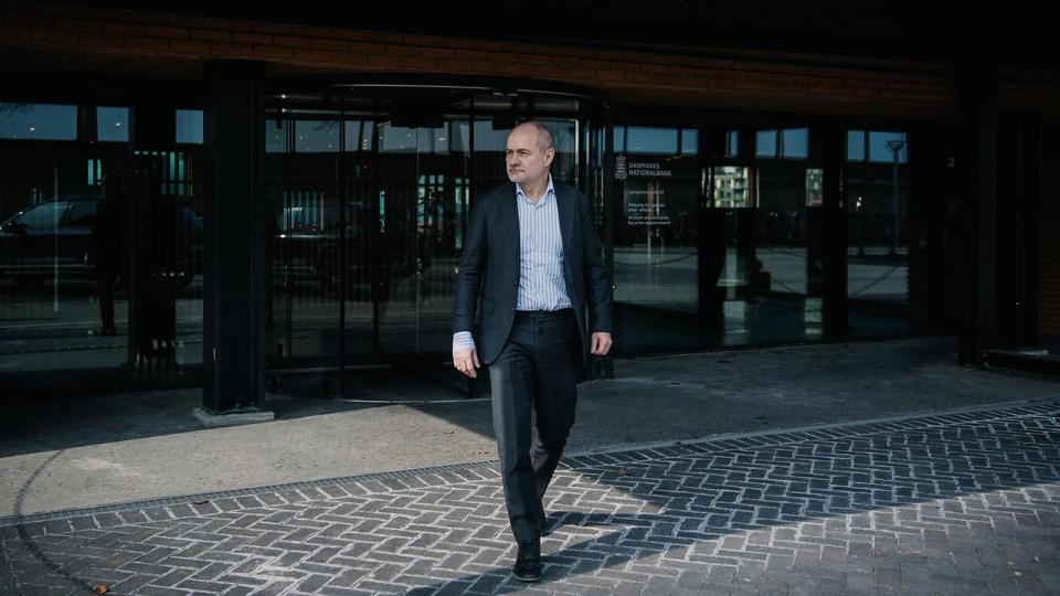 Thomas Harr har snart været fem år i Danmarks Nationalbank som cheføkonom. Før det arbejdede han i Danske Bank. 