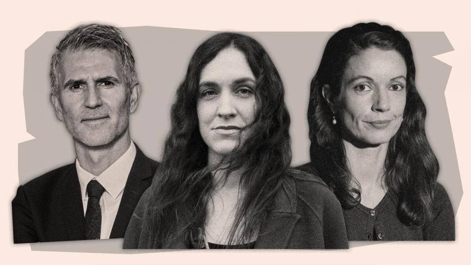 Hvad venter forude for aktiemarkederne, efter USA og Iran har indgået en aftale om våbenhvile? Strateger løfter sløret for nogle af scenarierne. Fra venstre: Frederik Engholm, chefstrateg i Nykredit, Natalia Setlak, chefanalytiker i AL Sydbank, og Sofie Manja Eger Huus, seniorstrateg i Danske Bank.