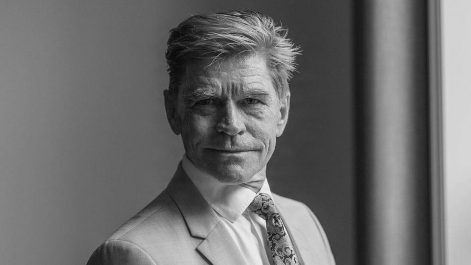John Fisker, adm. direktør i Ringkjøbing Landbobank, kom med kvartalsregnskab onsdag morgen.