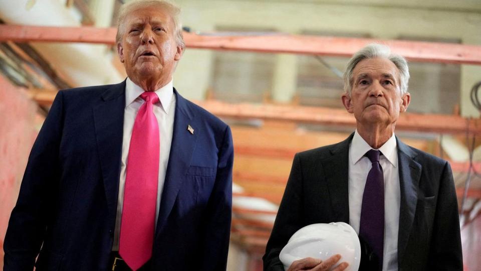 Donald Trump truer med at fyre centralbankchef Jay Powell, hvis hans afløser ikke bliver godkendt i tide