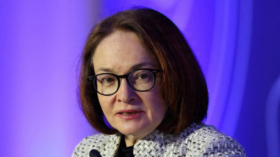 Elvira Nabiullina, centralbankchef i Rusland, holdt renten i ro ved dagens pengepolitiske møde.