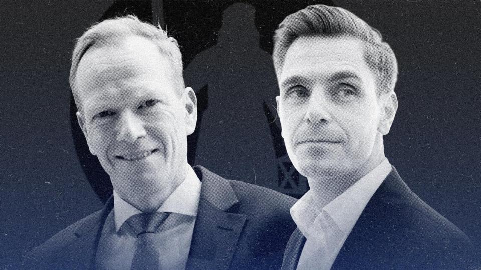 Topchef i Gjensidige, Geir Holmgren, og dansk landechef Iason H. Johannessen fortæller om, hvordan nye usikkerheder påvirker danskernes hverdag og dermed også forsikringsforretningen