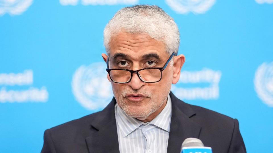 Amir-Saeid Iravani, Iran's ambassadør. 