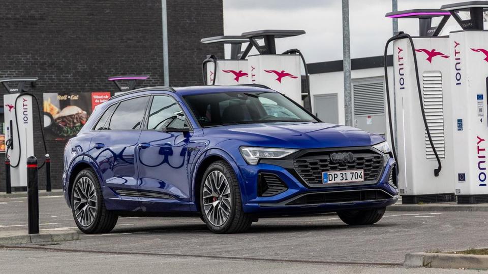Brugte Audi Q8 e-tron er fra marts til juni steget med i gennemsnit 3,8 pct. på det danske brugtbilmarked.