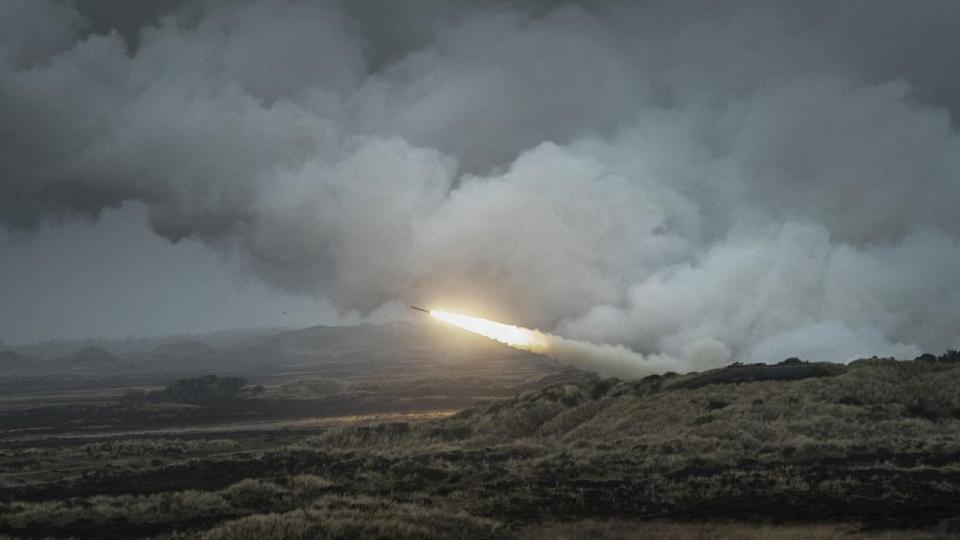 Militærøvelse i Oksbøl.