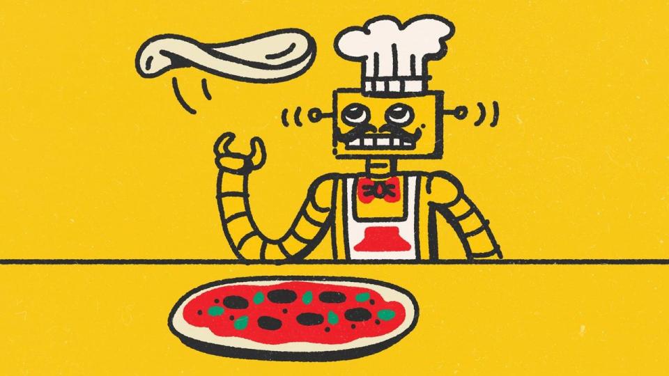 I Pizza Huts testrestaurant bruges AI og automatisering i både bestilling og køkken