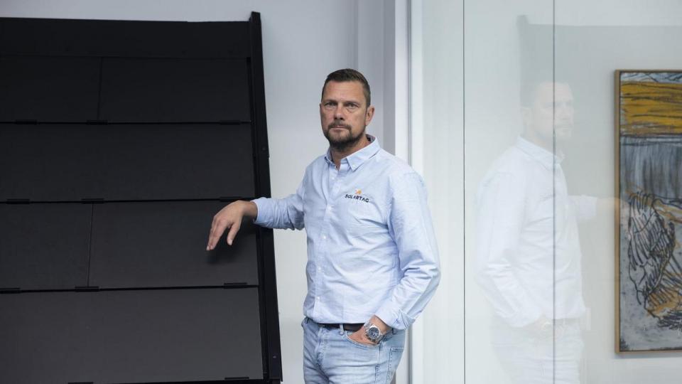 Mikkel Karlsson har været adm. direktør i Solartag i knap tre år. Tidligere har han arbejdet mere end otte år i Coop, hvor han blandt andet var konceptdirektør.