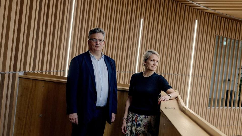 Jakob Baruël Poulsen og Christina Grumstrup Sørensen er begge partnere og medstiftere af CIP, der fortsætter med at levere overskud. Dog mindre end sidste år. 