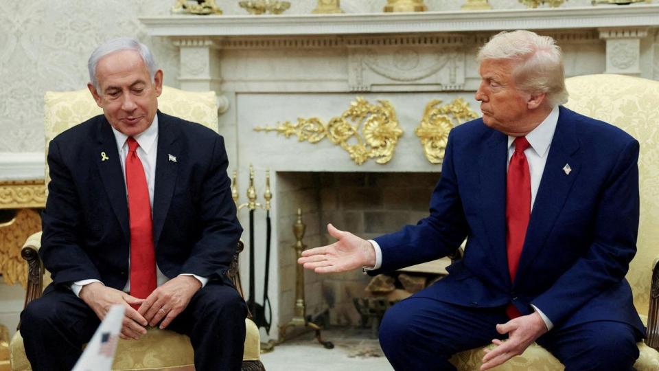 Forud for Netanyahus besøg annoncerede Trump at ikke blot en våbenhvile i Gaza, men fred er inden for rækkevidde i indeværende uge.