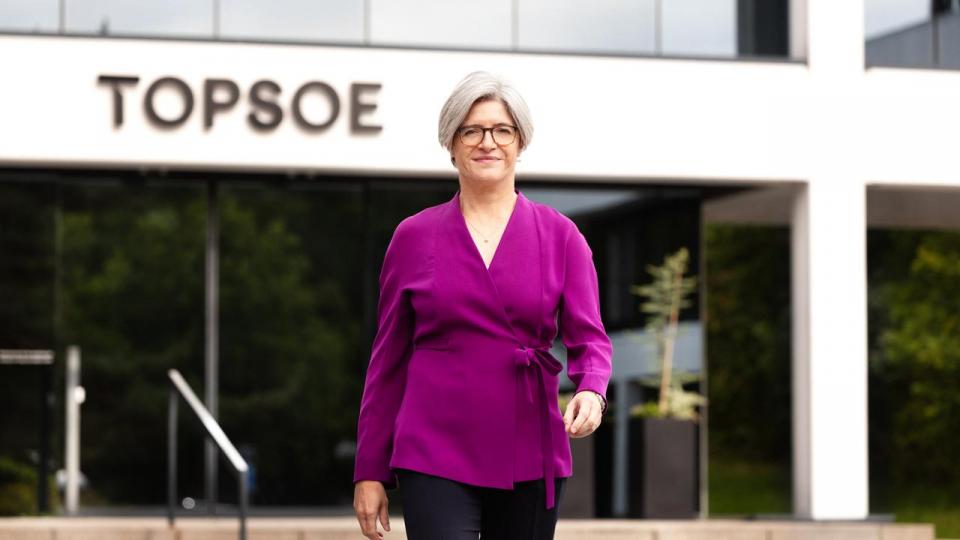 Elena Scaltritti blev i marts udnævnt til adm. direktør for industrikoncernen Topsoe. Før det var hun kommerciel direktør, og hun overtog rollen efter Roeland Baan, der sammen med familien har sat kursen mod Nederlandene.