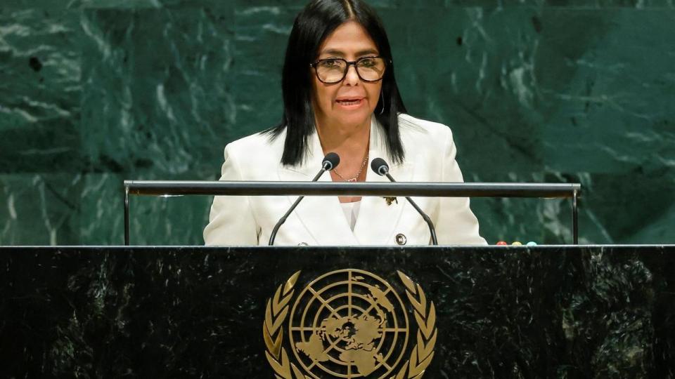 Venezuelas fungerende præsident, Delcy Rodríguez, udtalte sig natten til torsdag dansk tid under FN's Generalforsamling i New York.