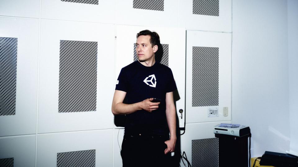 David Helgason, medstifter af Unity, sidder stadig i virksomhedens bestyrelse og har en milliardstor aktiepost. Her fotograferet i 2014, da han også var adm. direktør. Arkivfoto: Thomas Nielsen
