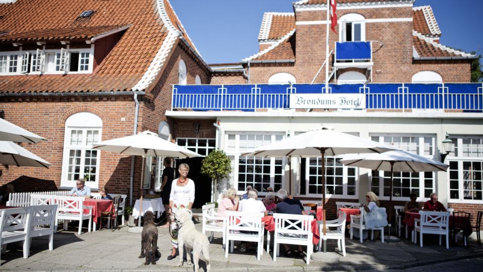 Det ikoniske Brøndums Hotel i Skagen har været gæstgiveri siden 1859. Arkivfoto: Betina Garcia/Ritzau Scanpix