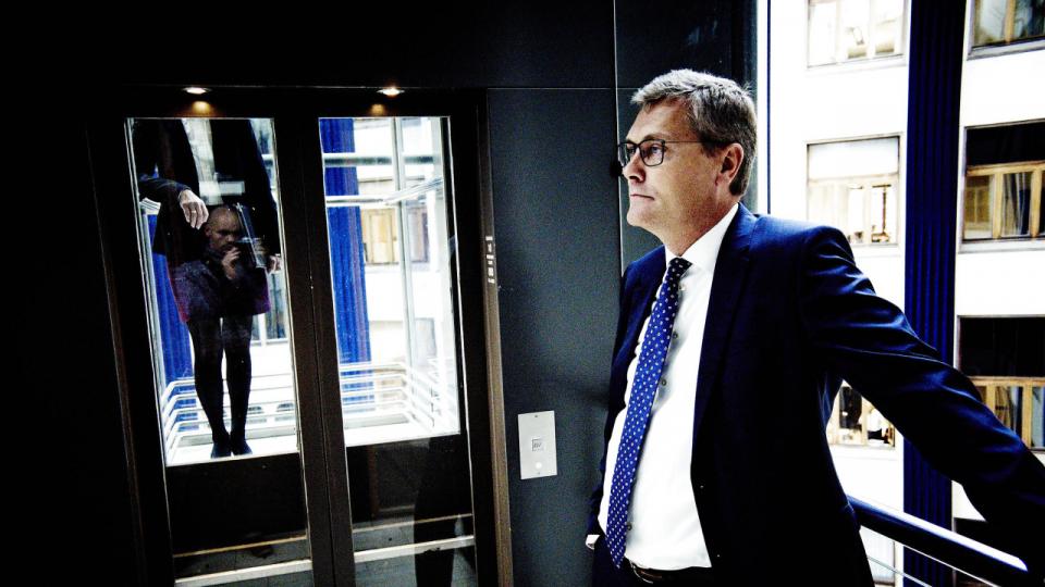 Niels Bang-Hansen, direktør for erhvervskunder i Danske Bank, oplever, at erhvervskunder i højere grad er forstående for, hvorfor der skal betales negative renter. Arkivfoto: Magnus Møller