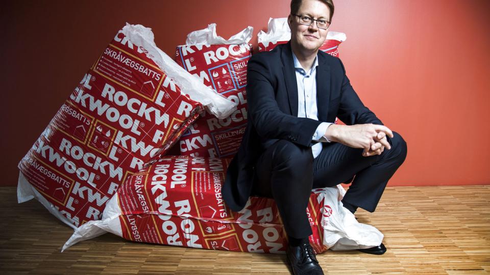 Koncerndirektør Jens Birgersson fra Rockwool forudser større forsyningsproblemer på byggepladserne i fremtiden. Arkivfoto: Søren Bidstrup Ritzau/Scanpix