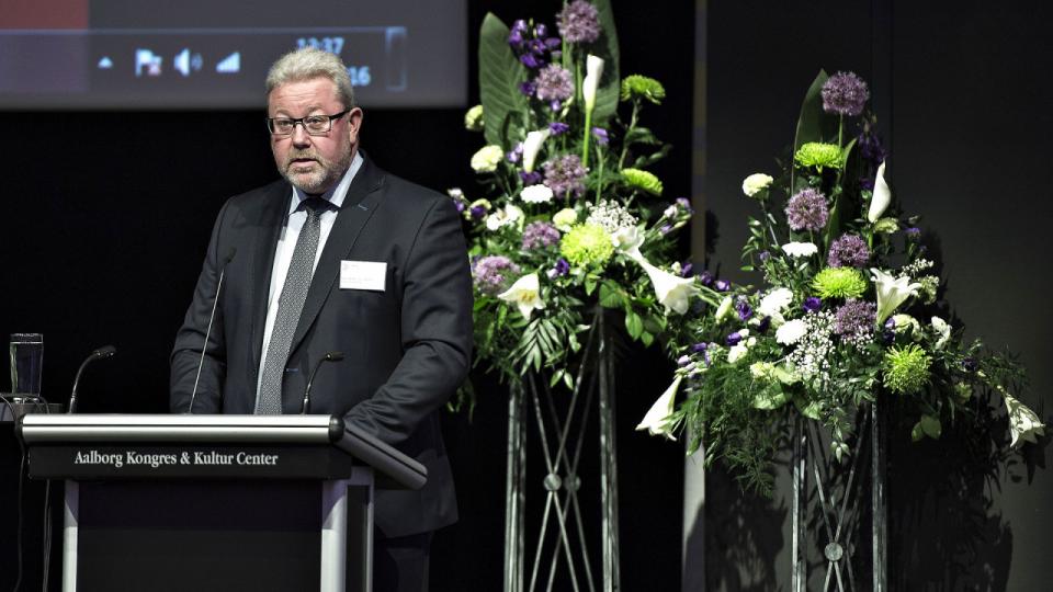 Claus E. Petersen fra Den Jyske Sparekasse har vanskeligt ved at gennemskue coronakrisen. Arkivfoto: Henning Bagger/Ritzau Scanpix