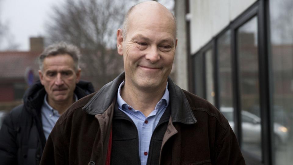 Tidligere vicepolitiinspektør Claus Hjelm Olsen er blandt de to tidligere politifolk, der nu er kendt skyldige i falsk forklaring om tibetsagen. Her er han fotograferet ved afslutningen af tibetkommissionens arbejde. Arkivfoto: Nanna Navntoft/Ritzau