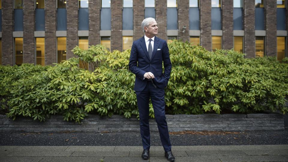 Lars Ellehave-Andersen fratræder nu jobbet som direktør i Nordeas danske personal banking-afdeling, hvor han har været sekundant for privatkundedirektør Mads Skovlund Pedersen. Arkivfoto: Mads Joakim Rimer Rasmussen/Ritzau Scanpix