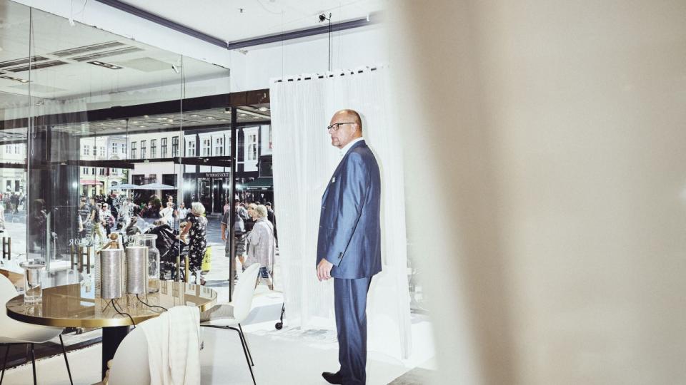 Henrik Ypkendanz er adm. direktør i Illums Bolighus og ejer majoriteten af selskabet, som har 17 butikker i fire lande. Foto: Thomas Nielsen