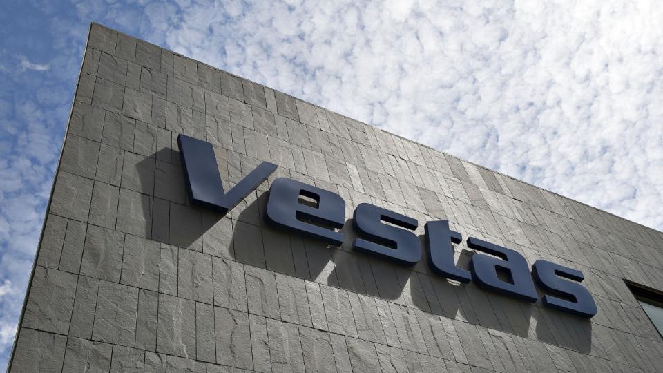 Vestas blev fredag ramt af et cyberangreb, som vindmøllekæmpen nu forsøger at inddæmme. Arkivfoto: Henning Bagger/Ritzau Scanpix