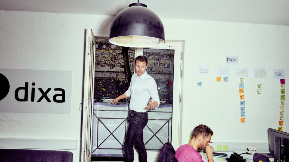 Mads Fosselius står i spidsen for det danske tech-selskab Dixa, der med ny investering nu har ambitioner om at accelerere produktudviklingen – det store mål er en børsnotering. Arkivfoto: Thomas Nielsen
