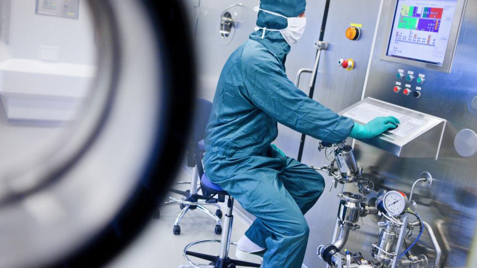Industriproduktionen er hårdt ramt af en stor nedgang i medicinalindustrien.
Arkivfoto: Søren Bidstrup/Ritzau Scanpix