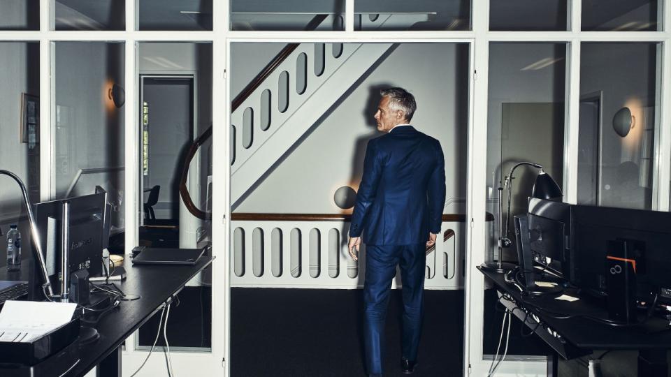 Investorerne løber i disse dage mod udgangen på aktiemarkedet. Også Brian Kudsk, adm. direktør for Artha Kapitalforvaltning, har siden sommeren solgt ud. Arkivfoto: Jeppe Carlsen