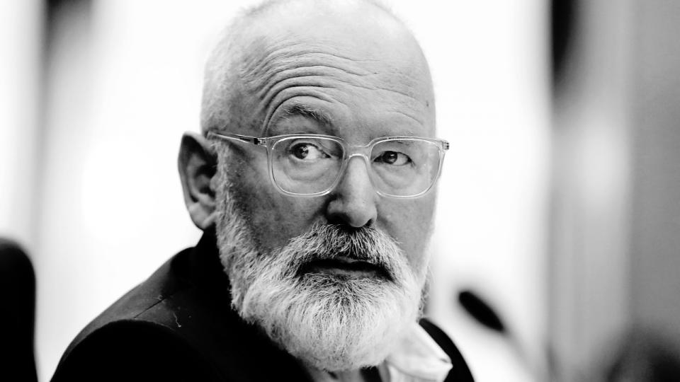 Frans Timmermans vil bygge en ny bæredygtig industri og presse prisen på den grønne hydrogen ned. Han siger i et eksklusivt interview, at han håber at mobilisere offentlige og private investeringer for "hundredvis af milliarder euro". Arkivfoto: Yves Herman/Reuters/Ritzau Scanpix