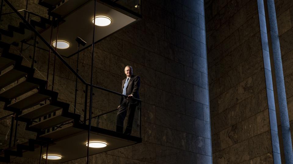 Nationalbankdirektør Lars Rohde har haft succes med at tiltrække investorer til danske gældspapirer. Arkivfoto: Asger Ladefoged/Ritzau Scanpix