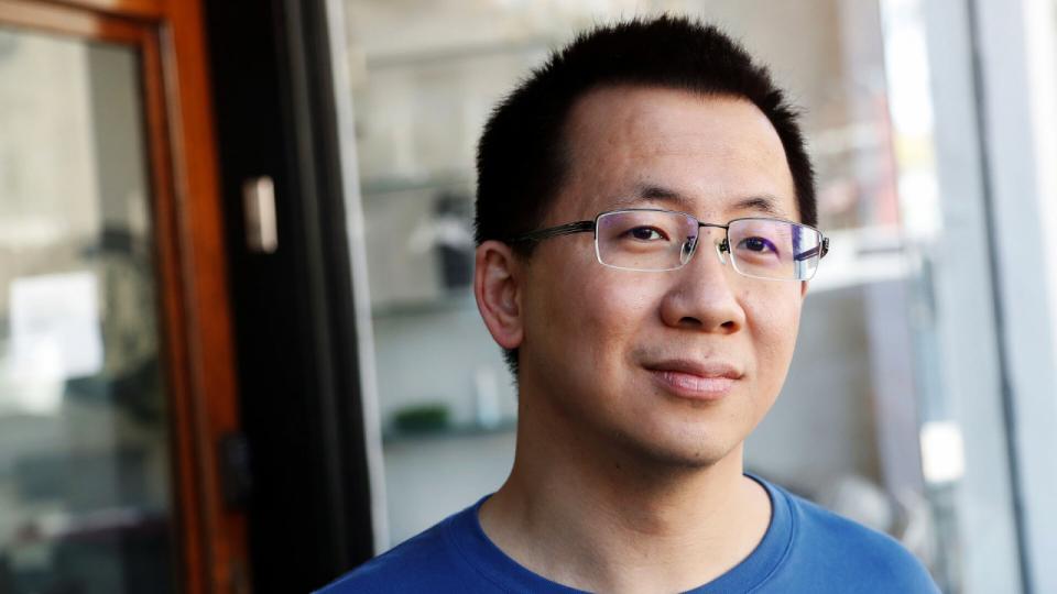 Kinesiske Zhang Yiming er stifter og ejer af giganten Bytedance, der står bag Tiktok. Han er god for over 300 mia. kr. ifølge Forbes. Arkivfoto: Shannon Stapleton/Reuters/Ritzau Scanpix