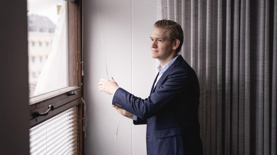 Michael Harboe Møller, seniorøkonom i Boligøkonomisk Videncenter, fortæller, at det kun er hver fjerde københavner, der har høj nok indkomst til at købe ejerbolig i København. Arkivfoto: Walther Bølge