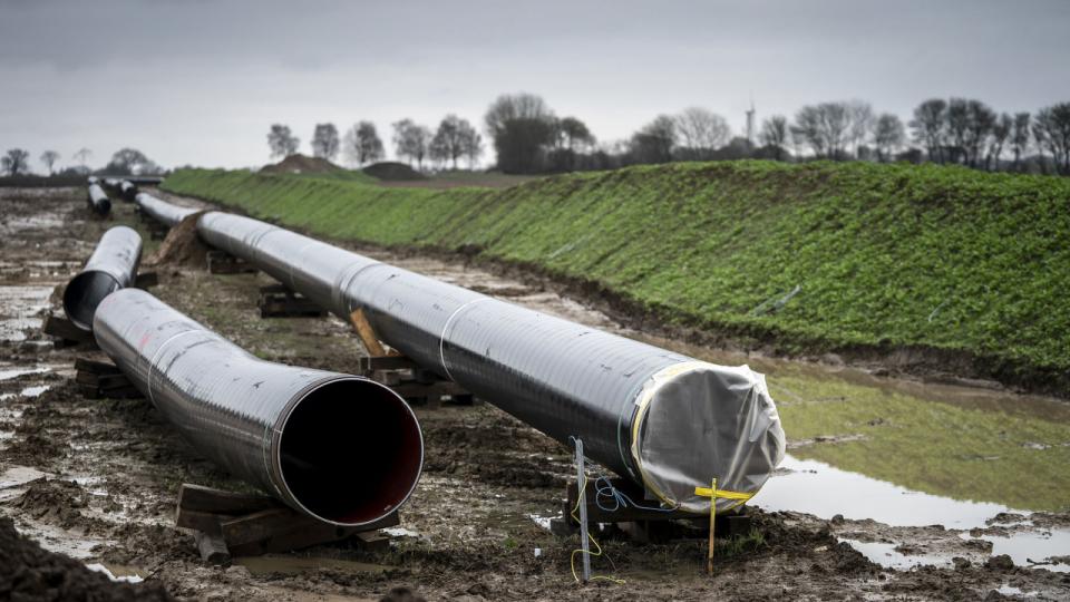 Naturgas vil i en periode kunne defineres som en grøn investering, viser lækkede oplysninger fra EU’s kommende taksonomi. Her ses gasledningen Baltic Pipe. Arkivfoto: Mads Claus Rasmussen/