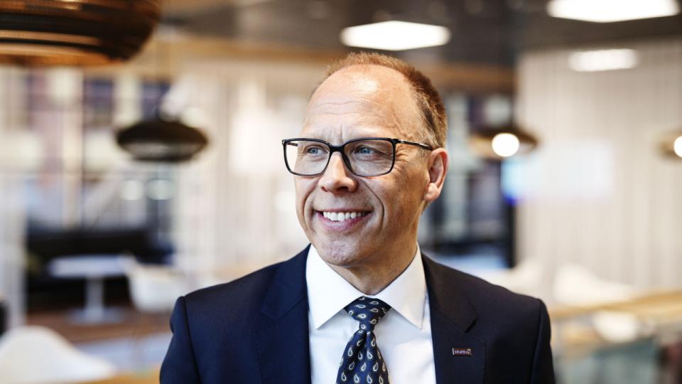 Frank Vang-Jensen står i spidsen for Nordea. Arkivfoto: Roni Rekomaa