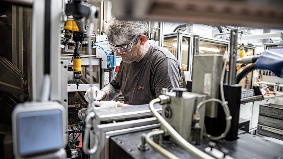 Science Based Targets Initiative (SBTI) har godkendt Danfoss’ klimastrategi. Hovedsædet i Norborg på Als bliver formentligt CO2-neutralt i år. Arkivfoto: Robert Attermann