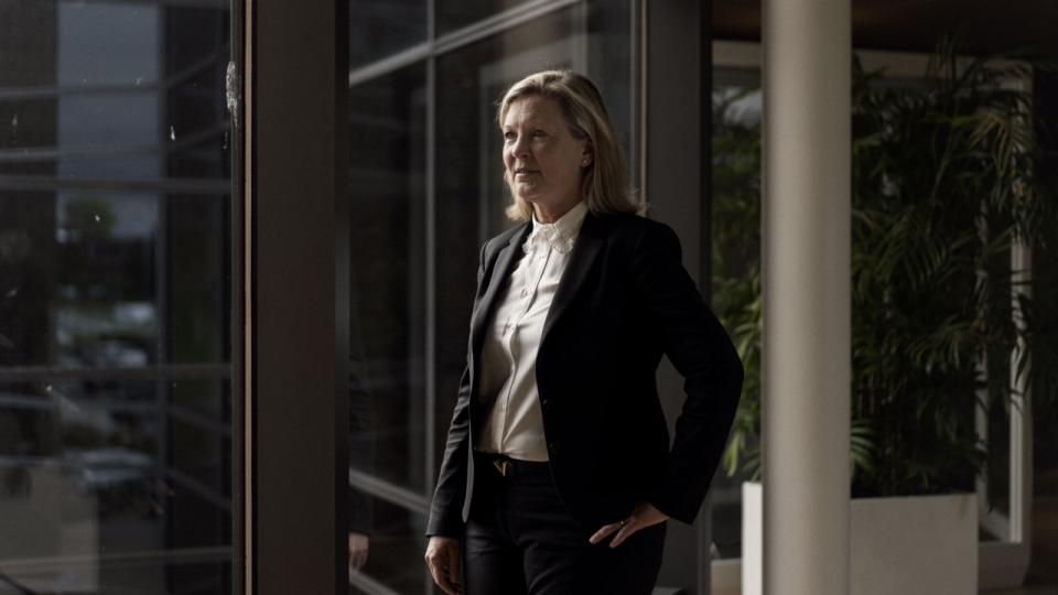 Kathrine Forsberg, adm. direktør i Atea, henviser til Norge, hvor bæredygtighed vægter 30 pct. i offentlige udbud. Arkivfoto: Mathias Svold/Ritzau Scanpix