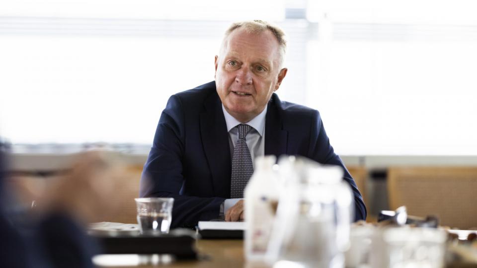 SAS’ bestyrelsesformand Carsten Dilling erkender, at den komplekse redningsaktion for SAS i efteråret 2020 kostede søvnløse nætter. Foto: Simon Fals.