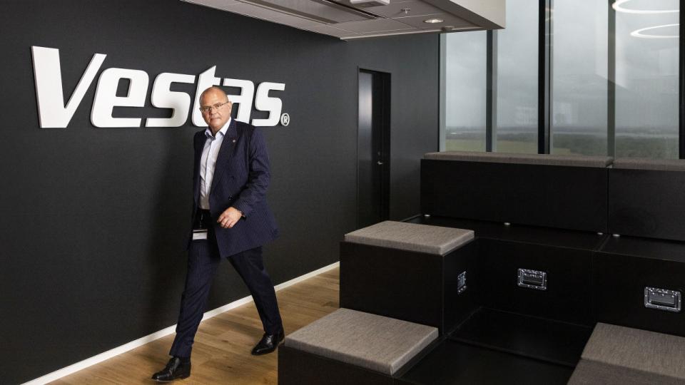 Henrik Andersen har været adm. direktør for vindmøllekæmpen Vestas siden august 2019. Han har været en del af selskabets bestyrelse siden 2013. Arkivfoto: Simon Fals