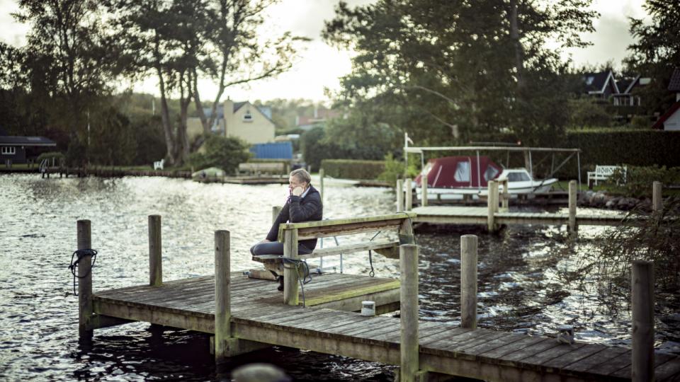 Grundfos-topchef Poul Due Jensen, tredje generation i familiedynastiet, ved sit hjem i Sejs ved Silkeborg. Foto: Michael Drost-Hansen