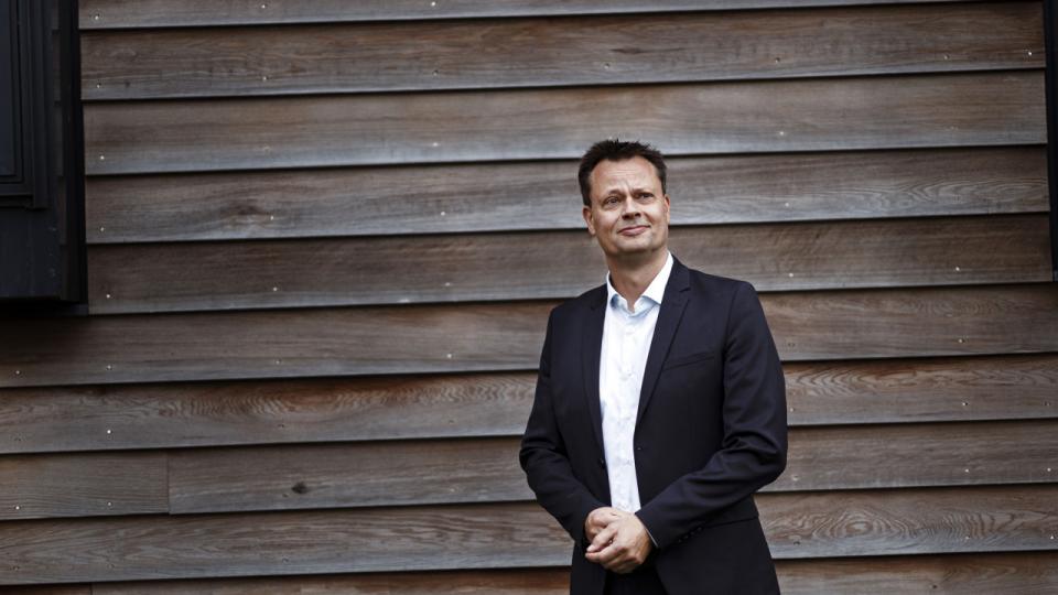 Ulrik Falkner Thagesen, adm. direktør i e-Boks, vurderer, at brugerne gerne vil blive hos e-Boks, der også samarbejder med private virksomheder, der står for 70 pct. af beskederne. Foto: Anne-Dorthe Søgaard Jensen