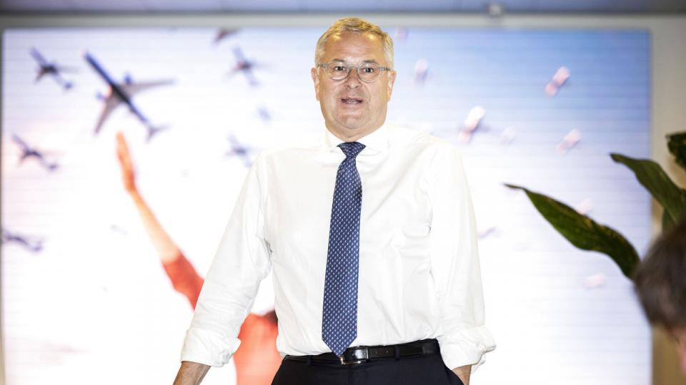 A.P. Møller-Mærsk kaprer kunder fra speditørerne. Ved den seneste regnskabsaflæggelse fortalte topchef Søren Skou, at 53 pct. af den organiske vækst inden for logistikforretningen kommer fra de 200 største kunder. Foto: Simon Fals
