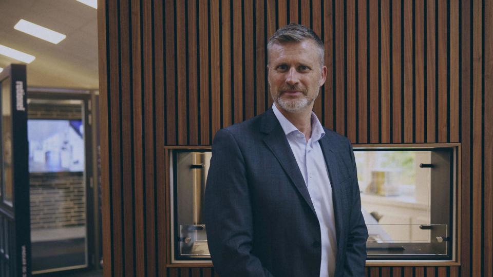 Martin Ravn, direktør for Huscompagniet, købte i april en fabrik i Esbjerg for at ruste sig til globale udfordringer. Arkivfoto: Jonas Pryner Andersen