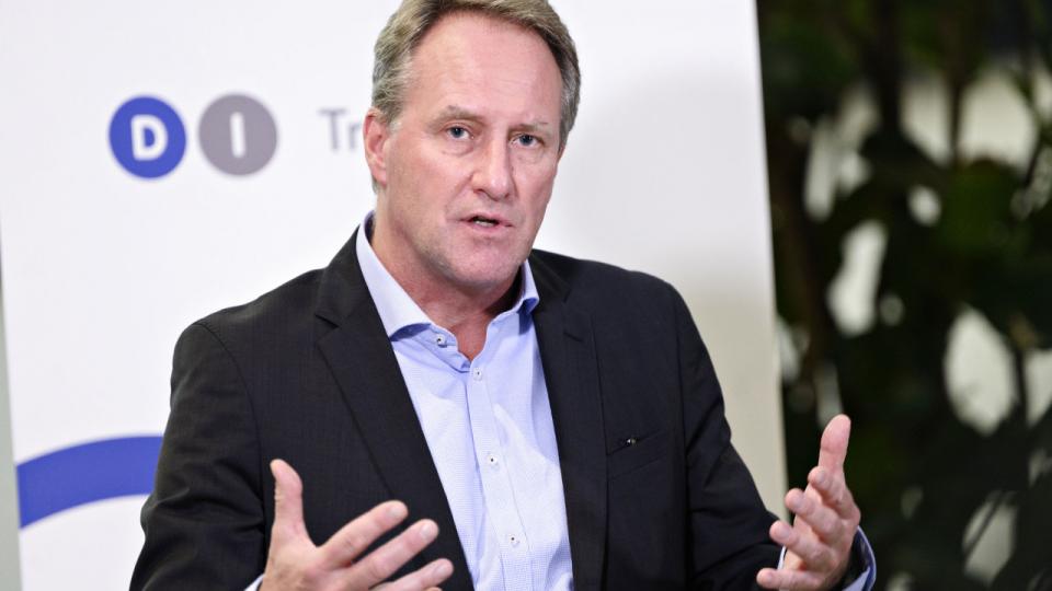 “Vi håber, at der kan blive enighed om at give ukrainerne asyl, og at deres sager kan blive behandlet hurtigst muligt,” siger Lars Sandahl Sørensen, administrerende direktør i Dansk Industri. Arkivfoto: Philip Davali/Ritzau Scanpix
