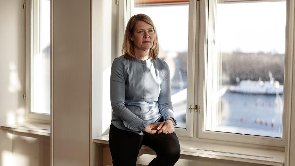 Kristine Cholewa er headhunter hos Amrop, og hun jagter bestyrelssestalenter med vidt forskelige kompetencer. Foto: Nina Pilgaard