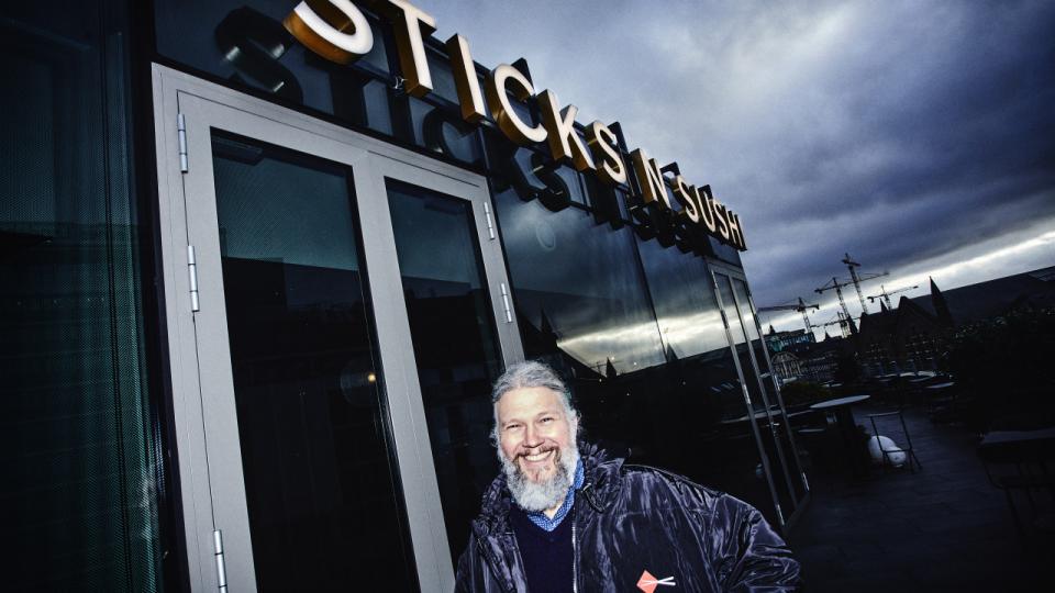Andreas Karlsson er topchef i Sticks’n’sushi, der har haft et stærkt regnskabsår. Arkivfoto: Magnus Møller