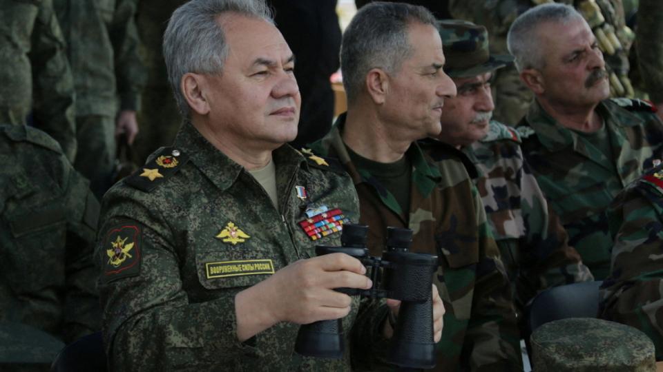 Putins forsvarsminister, Sergej Sjojgu, er ifølge lækkede dokumenter sat på EU’s sanktionsliste. Foto: Russian Defence Ministry/Reuters/Ritzau Scanpix